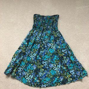 Blue Floral Sundress
